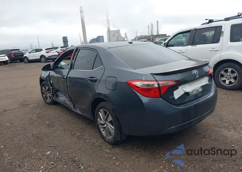 2014 Toyota Corolla Le Eco Premium from USA, damaged, VIN 5YFBPRHE6EP018010